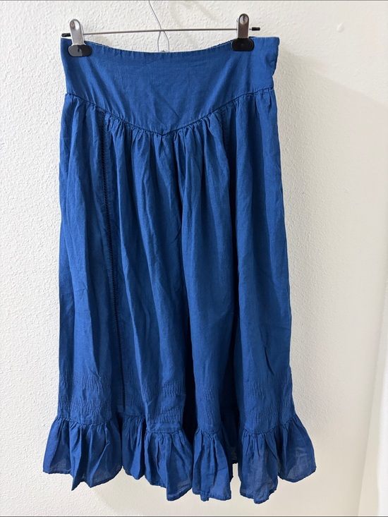 American Eagle Outfitters Dresses & Skirts - American Eagle Outfitters Royal Blue Maxi Skirt with Ruffle Hem